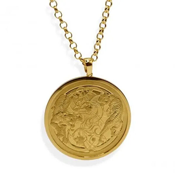 AgaKulche Altın Kolye