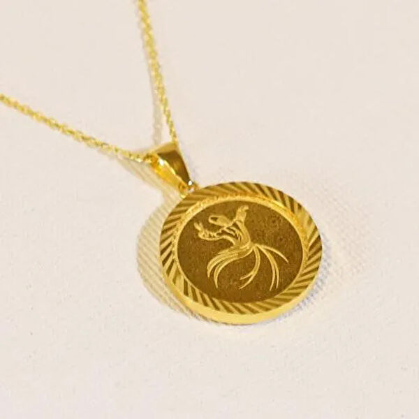 AgaKulche Altın Kolye