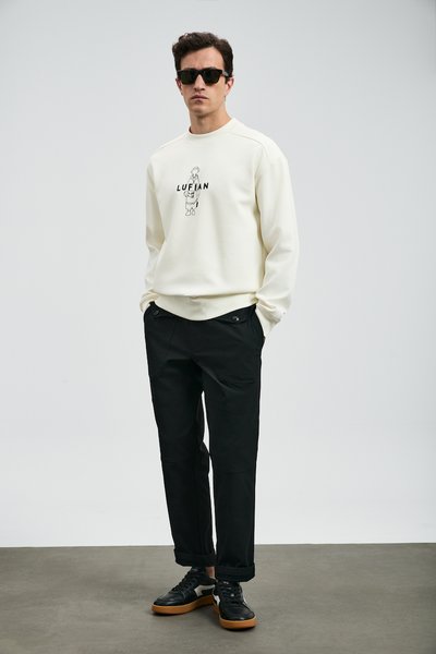 LUFIAN Erkek Sweatshirt