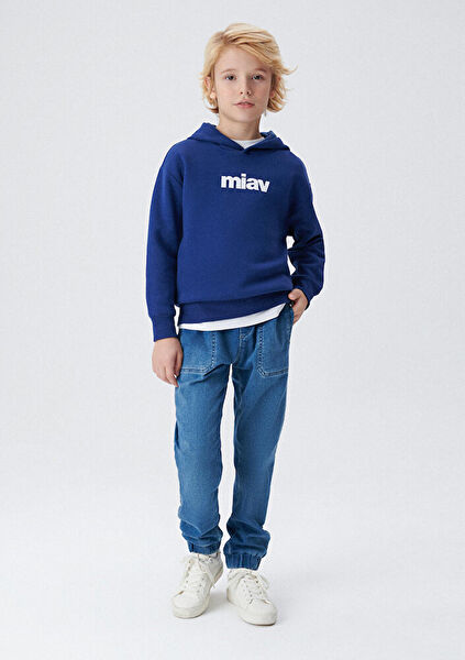 Mavi Erkek Çocuk Sweatshirt