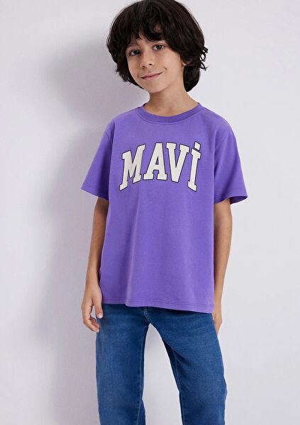 Mavi Erkek Çocuk Tişört