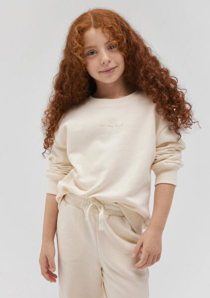 Mavi Kız Çocuk Sweatshirt