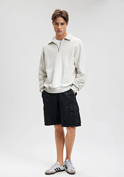 Mavi Erkek Şort, Bermuda, Kapri