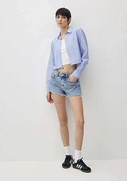 Mavi Kadın Şort, Bermuda, Kapri