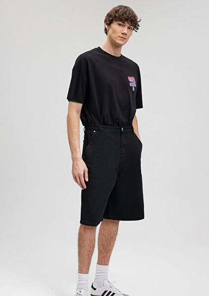 Mavi Erkek Şort, Bermuda, Kapri