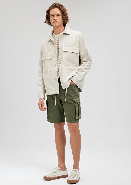 Mavi Erkek Şort, Bermuda, Kapri