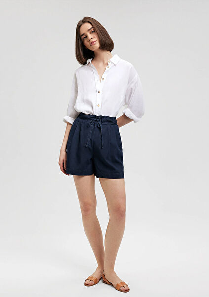 Mavi Kadın Şort, Bermuda, Kapri