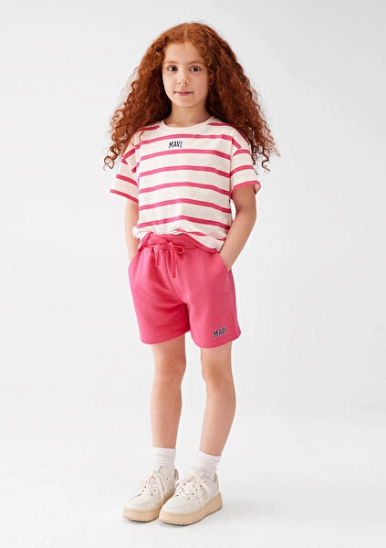 Mavi Kız Çocuk Şort, Bermuda, Kapri