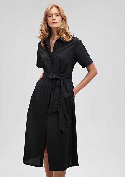 Mavi Günlük Elbise