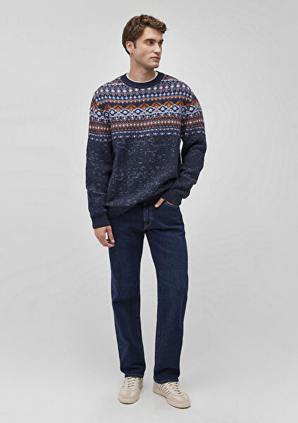 Mavi Erkek Triko, Kazak