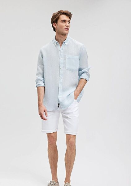 Mavi Erkek Gömlek