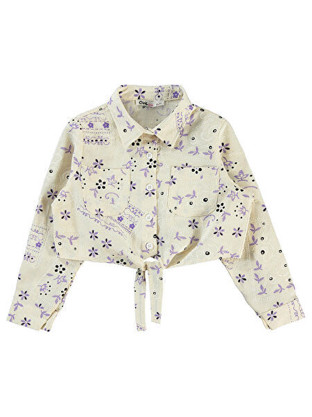 Civil Girls Kız Çocuk Gömlek