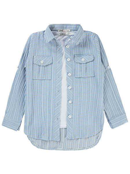 Civil Girls Kız Çocuk Gömlek