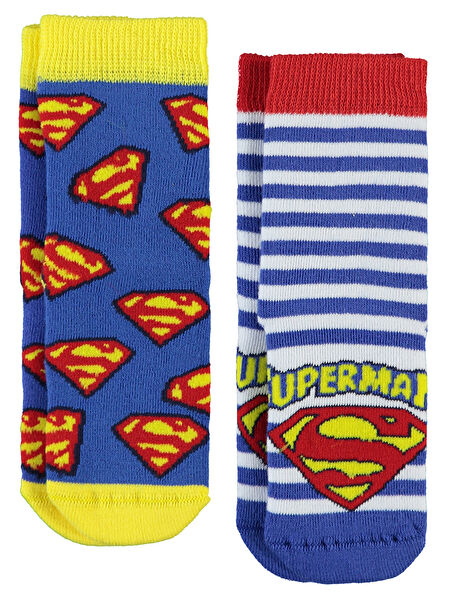 Superman Erkek Çocuk Çorap