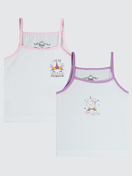 Civil Girls Kız Çocuk Atlet, Fanila