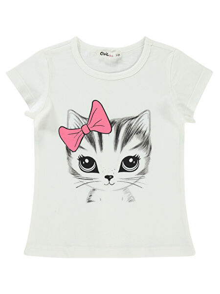 Civil Girls Kız Çocuk Tişört