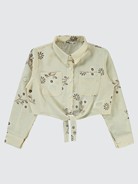 Civil Girls Kız Çocuk Gömlek