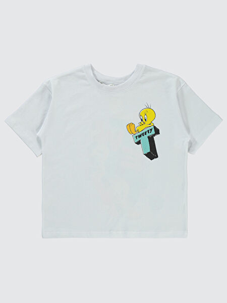 Tweety Kız Çocuk Tişört