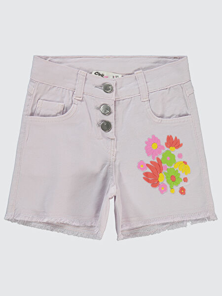 Civil Girls Kız Çocuk Şort, Bermuda, Kapri