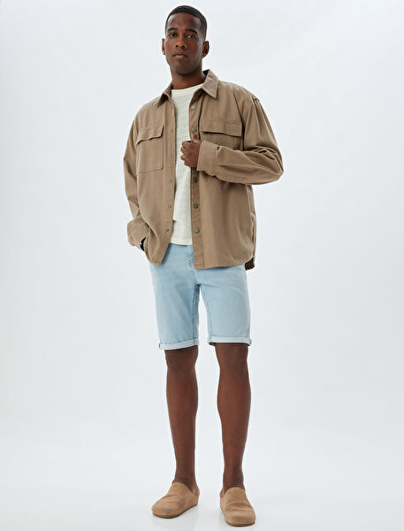 Koton Erkek Şort, Bermuda, Kapri