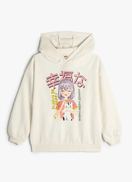 Koton Kız Çocuk Sweatshirt