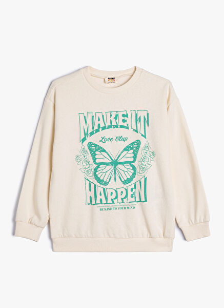 Koton Kız Çocuk Sweatshirt