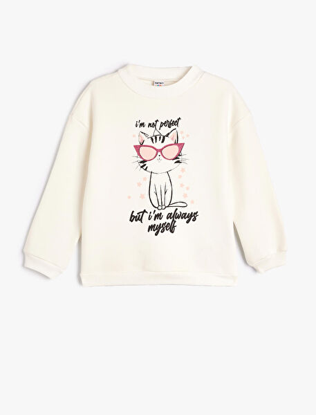 Koton Kız Çocuk Sweatshirt