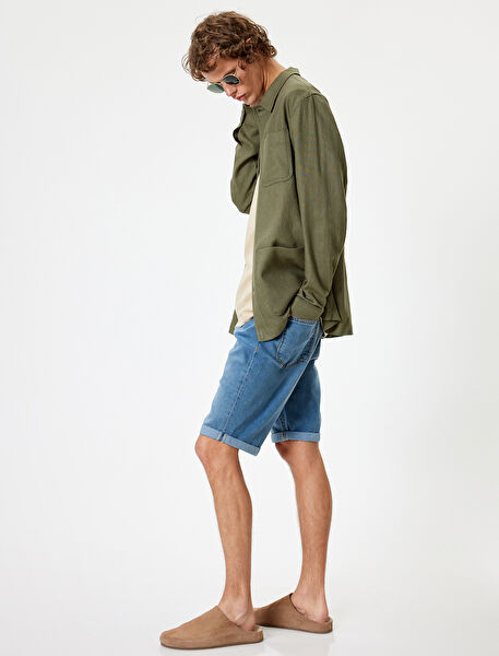 Koton Erkek Şort, Bermuda, Kapri