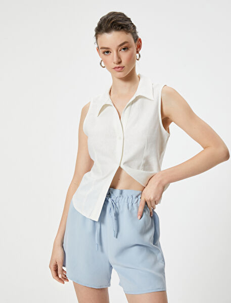 Koton Kadın Şort, Bermuda, Kapri