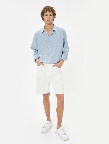 Koton Erkek Şort, Bermuda, Kapri