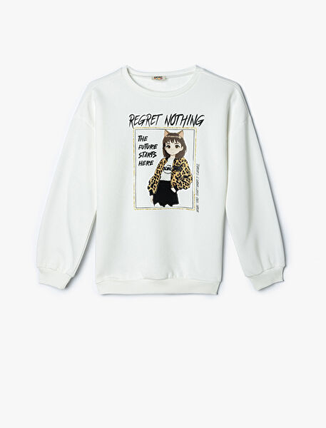 Koton Kız Çocuk Sweatshirt