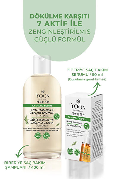 YOON Saç Dökülmesine Karşı Ürünler