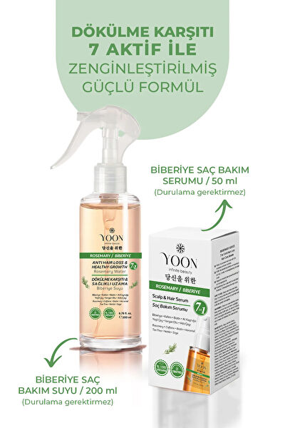 YOON Saç Dökülmesine Karşı Ürünler