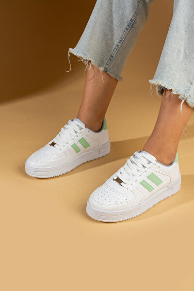 Pembe Potin Kadın Sneaker Ayakkabı