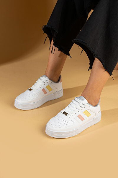 Pembe Potin Kadın Sneaker Ayakkabı