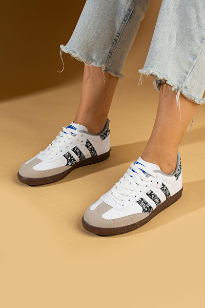 Pembe Potin Kadın Sneaker Ayakkabı