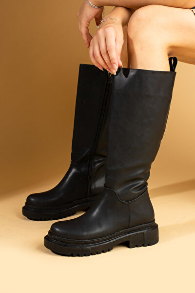 Pembe Potin Kadın Çizme