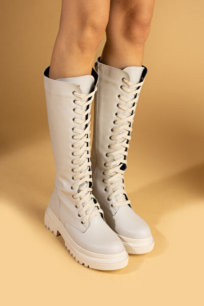 Pembe Potin Kadın Çizme