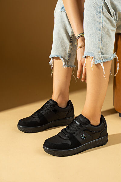 Pembe Potin Kadın Sneaker Ayakkabı