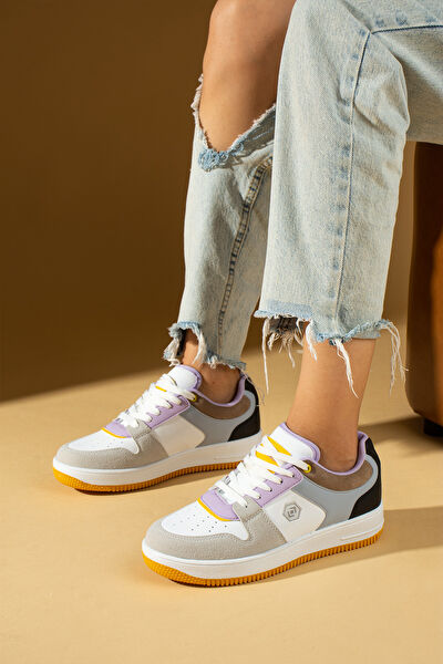 Pembe Potin Kadın Sneaker Ayakkabı