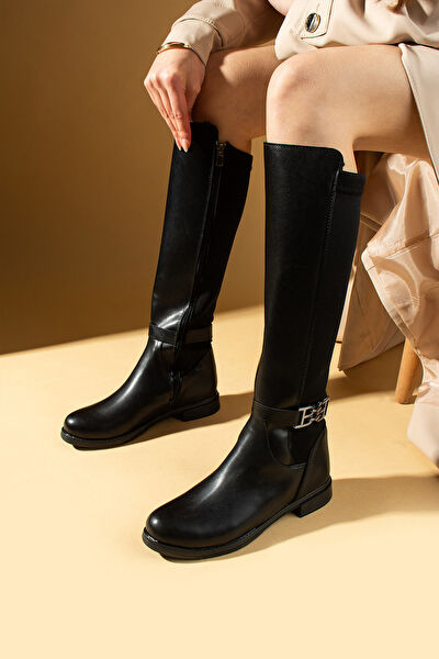 Pembe Potin Kadın Çizme