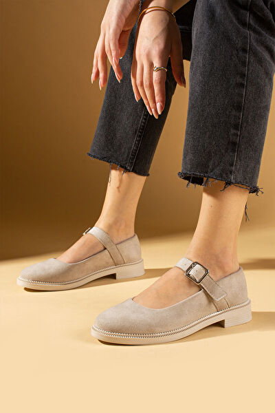 Pembe Potin Kadın Loafer Ayakkabı