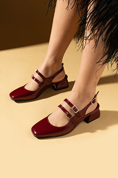 Pembe Potin Abiye Ayakkabı