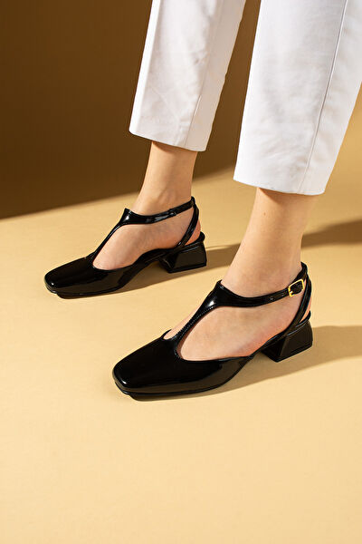 Pembe Potin Abiye Ayakkabı