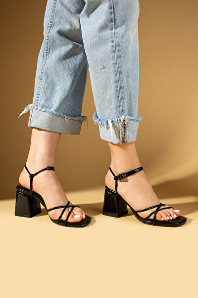 Pembe Potin Abiye Ayakkabı