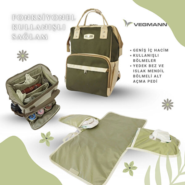Vegmann Bebek Bakım Çantası