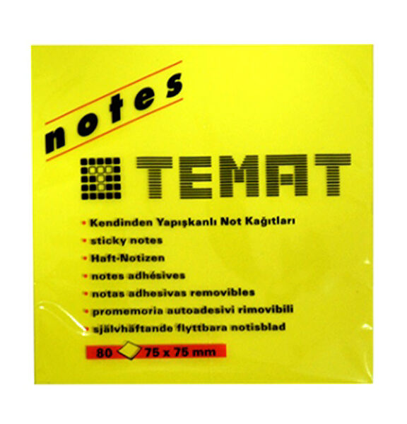 Temat Post-it, Not Kağıdı