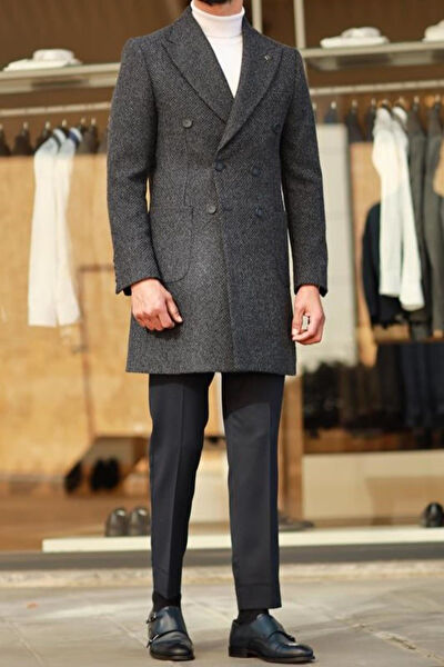 Kadir Büyükkaya Erkek Mont, Kaban