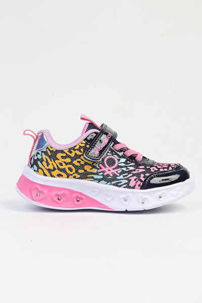 Benetton Kız Çocuk Spor Ayakkabı, Sneaker