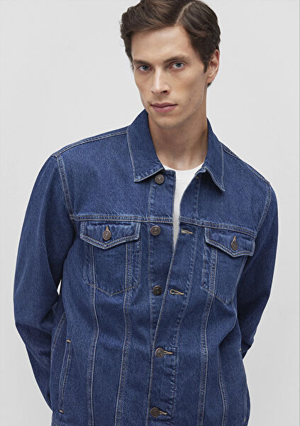 Mavi Erkek Mont, Kaban